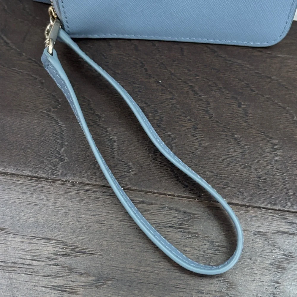 Kate Spade NY Staci wristlet, saffiano leather,zip top,4 card slots,zip front